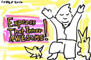 Express your inner awesome
